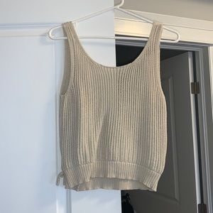 Free People crochet tank